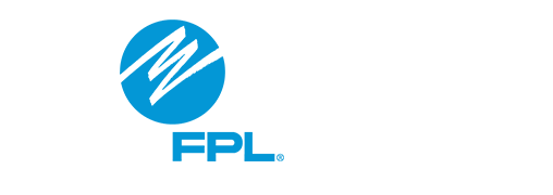 Blue Florida Power and Light logo